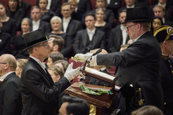 Die Universität Helsinki verleiht Detlef Weigel die Ehrendoktorwürde. Bild: Pekka Lähteenmäki