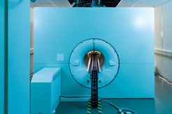 MRI scanner with a field strength of 9.4 Tesla at the MPI for Biological Cybernetics.